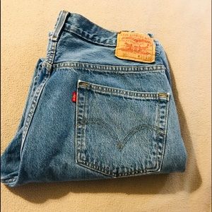 2 NWOT! Levi's 501 36x32 men's jeans. Light blue!